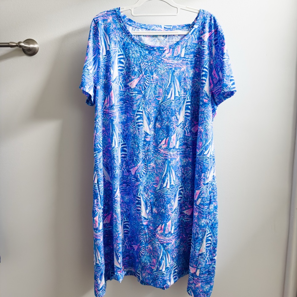 NWOT Lilly Pulitzer Women's Cody T-Shirt Dress
